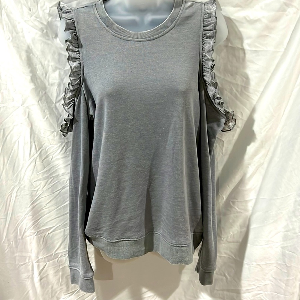 Cold Shoulder Sweatshirt